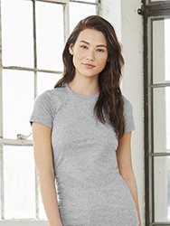 Bella Ladies/Womens The Favorite Tee Short Sleeve T-Shirt (Athletic Heather)