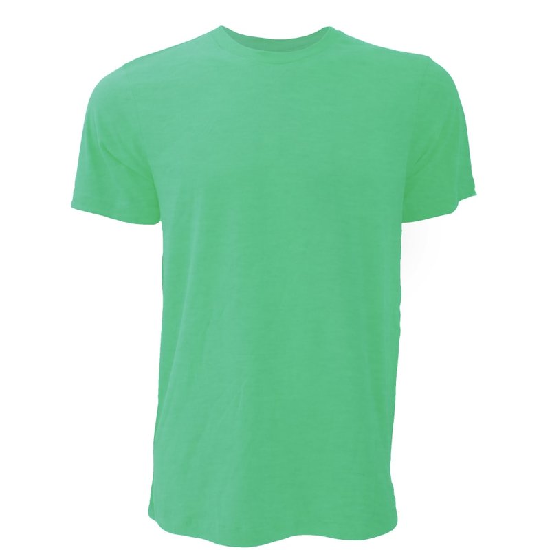 Bella+canvas Bella + Canvas Unisex Jersey Crew Neck Short Sleeve T-shirt In Green