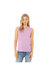 Womens/Ladies Muscle Jersey Tank Top (Lilac)