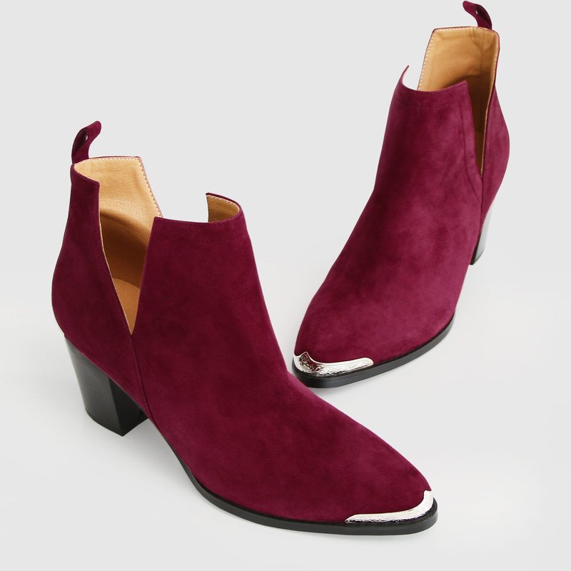 BELLE & BLOOM AUSTIN SUEDE ANKLE BOOT