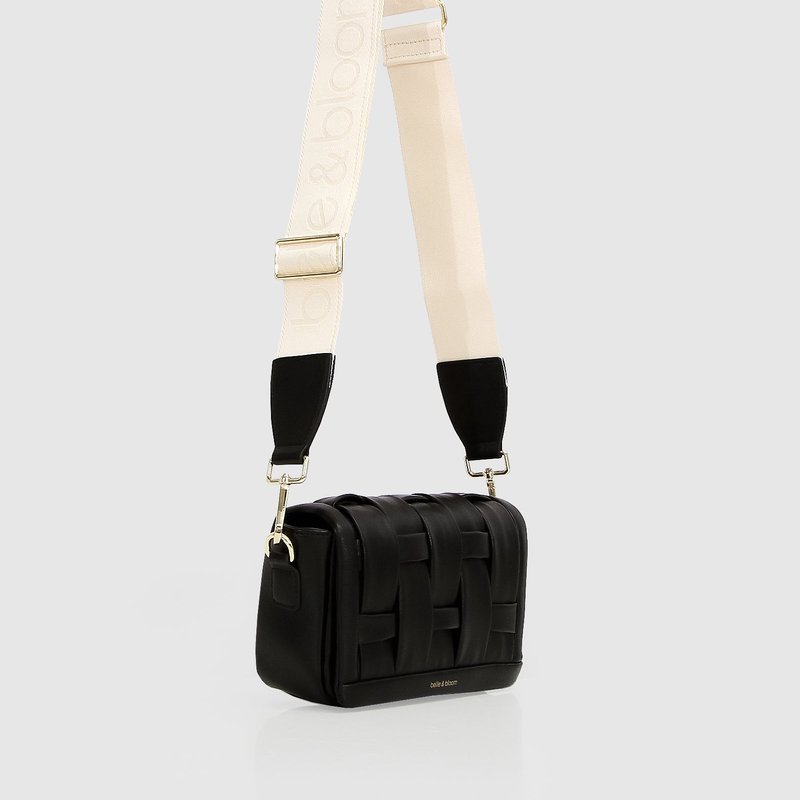 Shop Belle & Bloom Bad Romance Crossbody Bag In Black