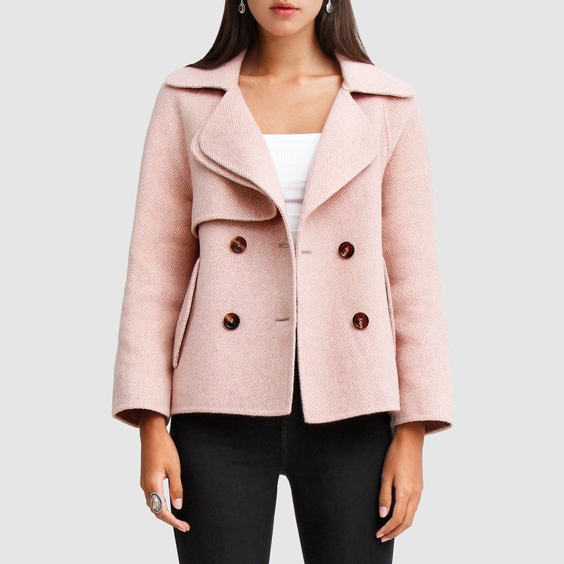 BELLE & BLOOM I'M YOURS WOOL BLEND PEACOAT