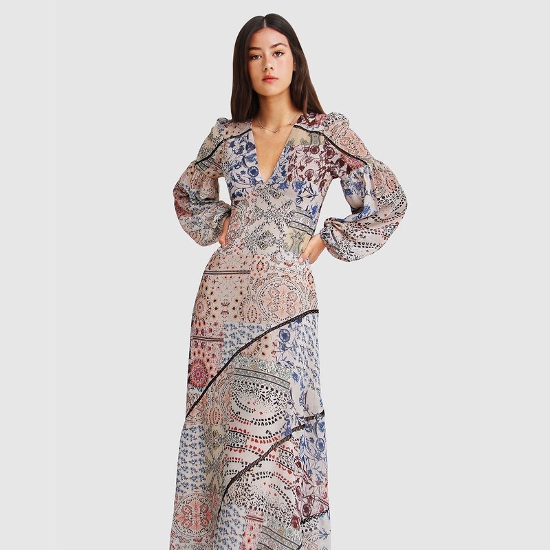 Shop Belle & Bloom In Your Dreams Maxi Dress In Brown