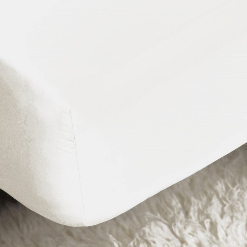 Belledorm Belladorm Pima Cotton 450 Thread Count Extra Deep Fitted Sheet (ivory) (full) (full) (uk In White