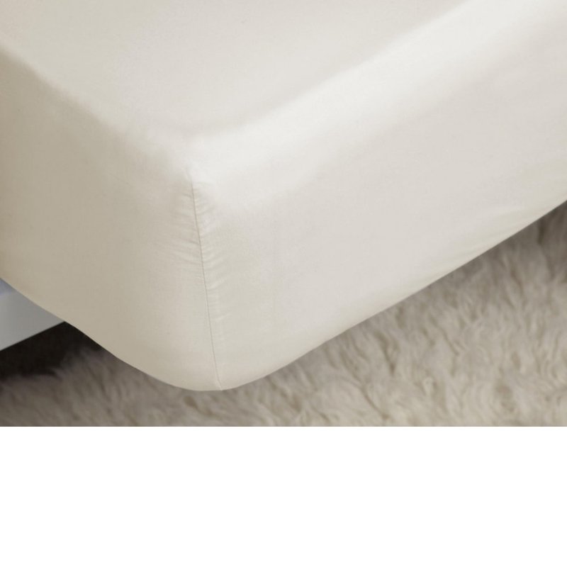 Belledorm Belladorm Pima Cotton 450 Thread Count Extra Deep Fitted Sheet (ivory) (king) (uk In White