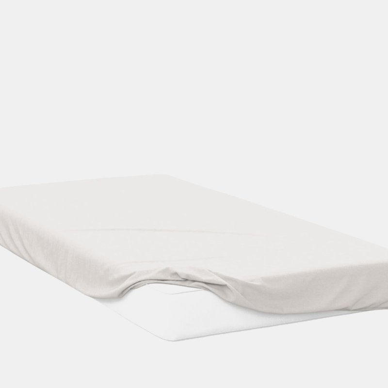 Belledorm 200 Thread Count Egyptian Cotton Deep Fitted Sheet (ivory) (full) (full) (uk In White