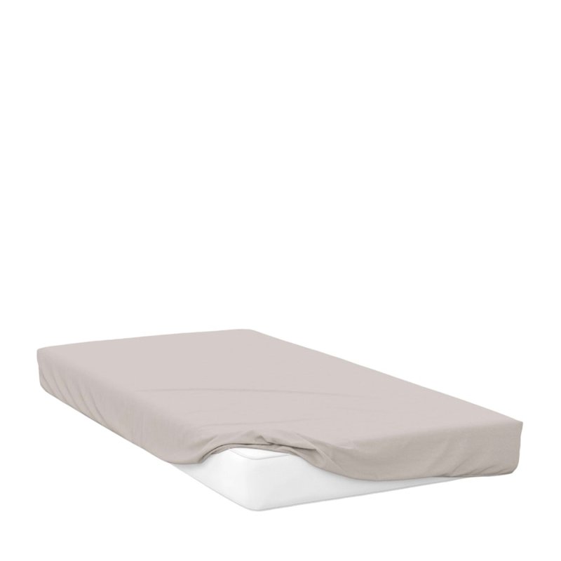 Belledorm 200 Thread Count Egyptian Cotton Deep Fitted Sheet (oyster) (full) (full) (uk In White