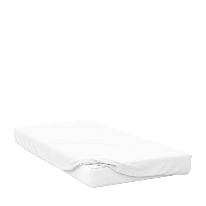 Belledorm 200 Thread Count Egyptian Cotton Fitted Sheet (white) (queen) (uk