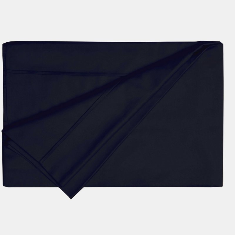 Belledorm 200 Thread Count Egyptian Cotton Flat Sheet (black) (full) (uk