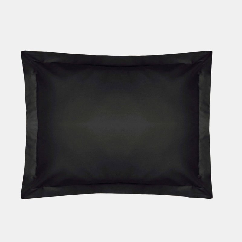 Belledorm 200 Thread Count Egyptian Cotton Oxford Pillowcase (black) (one Size)