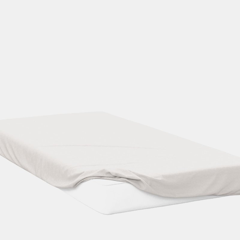 Belledorm 400 Thread Count Egyptian Cotton Extra Deep Fitted Sheet (ivory) (full) (full) (uk In White