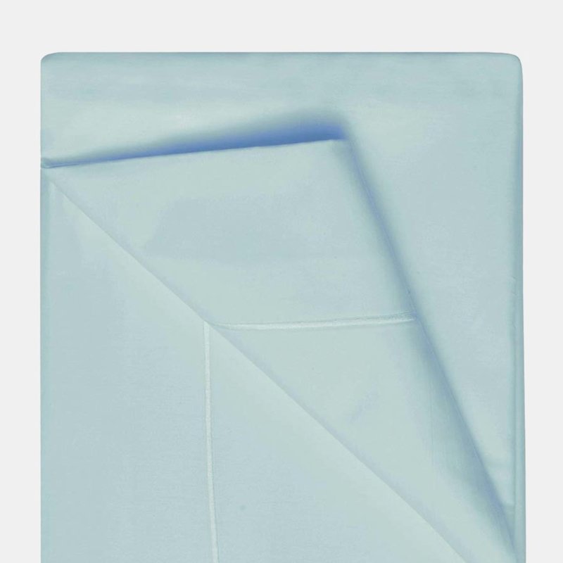 Belledorm 400 Thread Count Egyptian Cotton Flat Sheet (duck Egg Blue) (full) (uk
