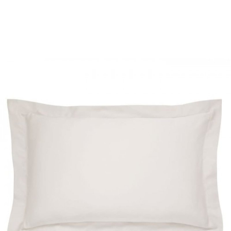 Belledorm 400 Thread Count Egyptian Cotton Housewife Pillowcase (oyster) (one Size) In White