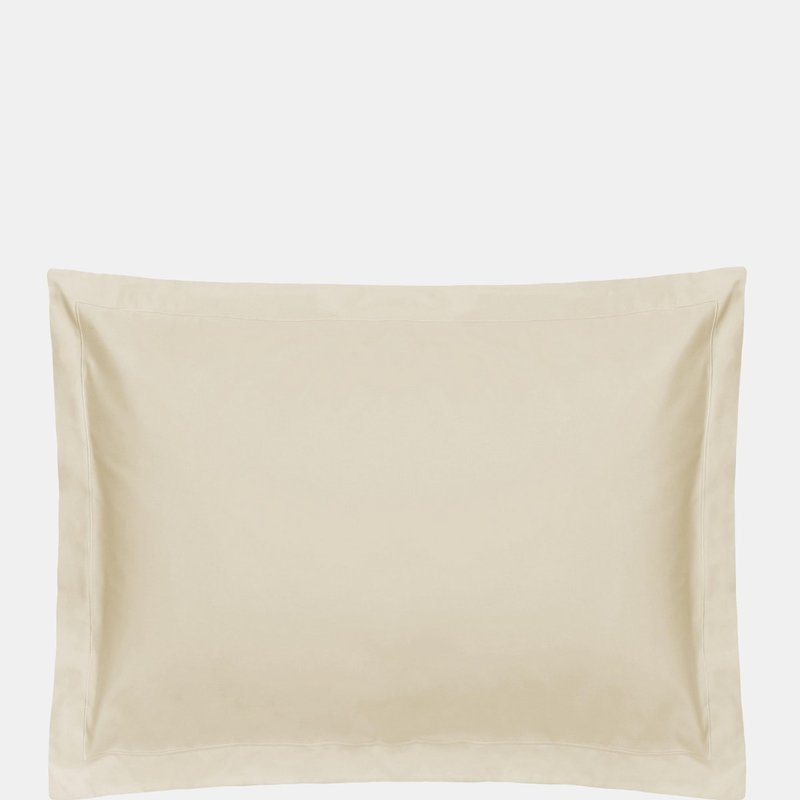 Belledorm 400 Thread Count Egyptian Cotton Oxford Pillowcase (cream) (m) In Yellow