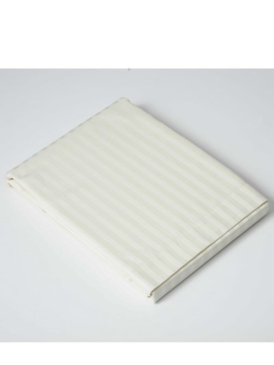 Belledorm Belledorm 540 Thread Count Satin Stripe Flat Sheet (Ivory) (Full) (UK - Double) product