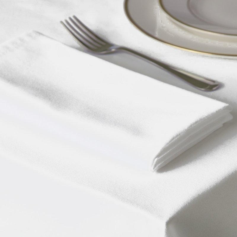 Belledorm Amalfi Rectangular Table Cloth (white) (52 X 70in) (52 X 70in)