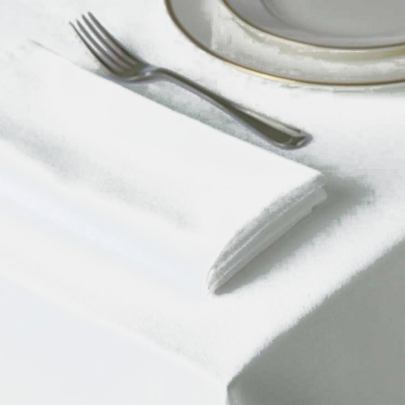 Belledorm Amalfi Round Table Cloth (white) (one Size) (one Size)