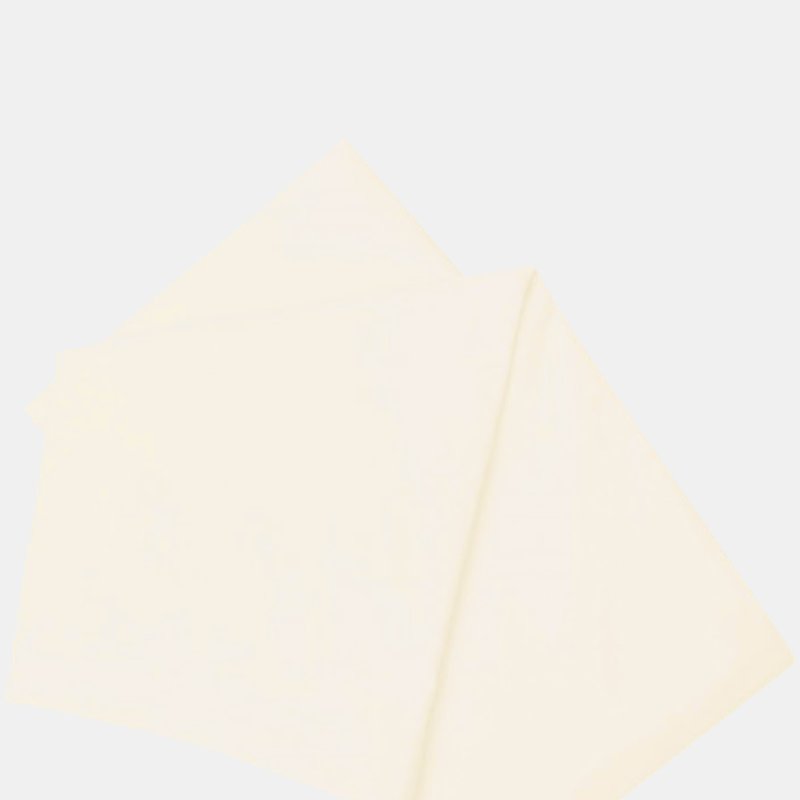 Belledorm Brushed Cotton Fitted Sheet (lemon) (full) (full) (uk In Yellow