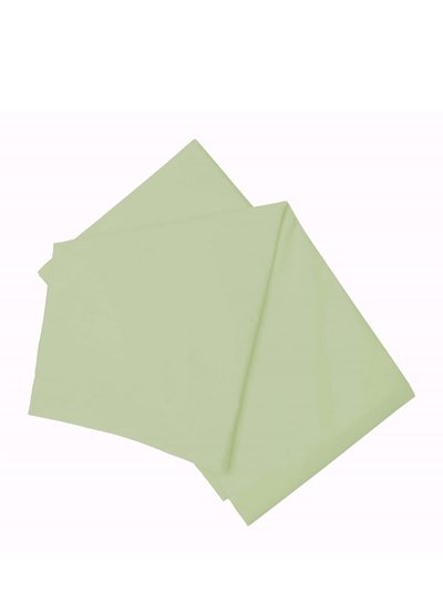 Belledorm Belledorm Brushed Cotton Flat Sheet (Green Apple) (Full) (UK - Double) product