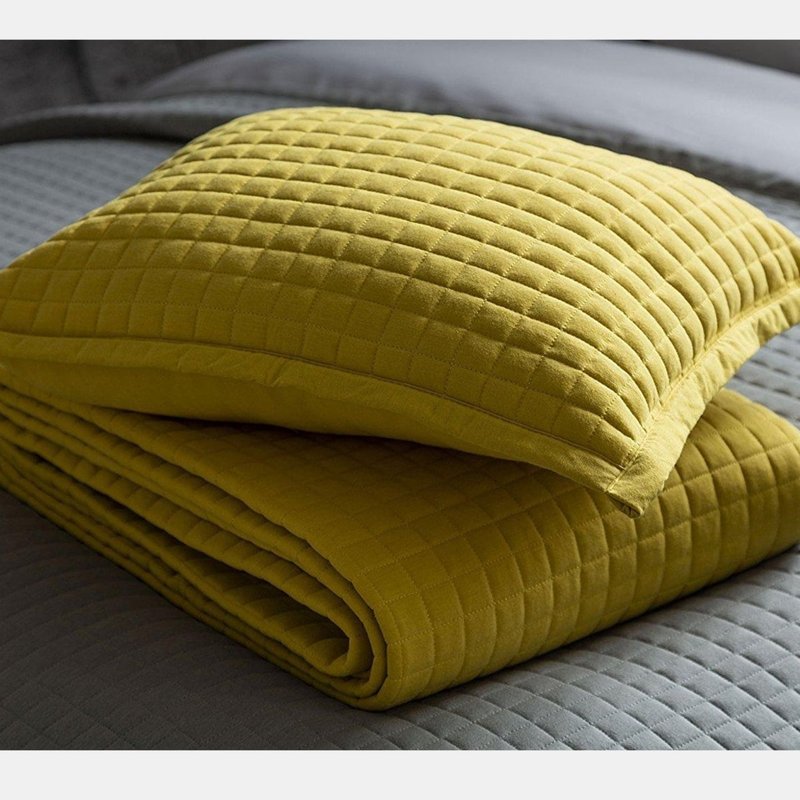 Belledorm Crompton Filled Cushion (saffron Yellow) (one Size)