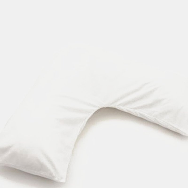 Belledorm Easycare Percale V-shaped Orthopaedic Pillowcase (white) (one Size)