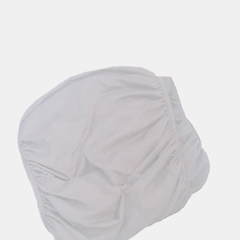 Belledorm Faux Suede Divan Base Wrap (19in) (linen) (full) (uk In White
