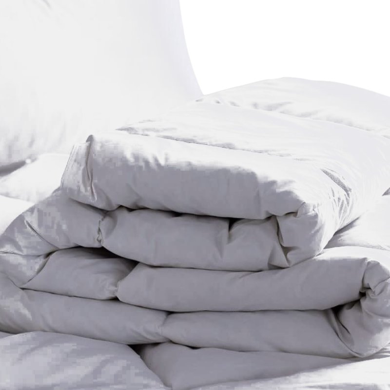 Belledorm Hotel Duck Plain Quilt (white) (twin) (uk