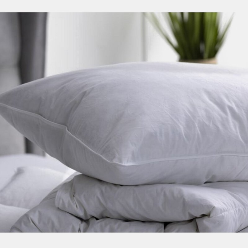 Belledorm Duck Feather Hotel Suite Pillow In White