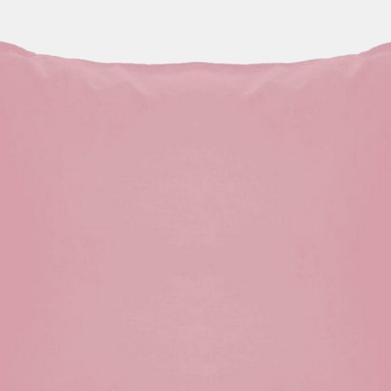 Belledorm Easycare Percale Continental Pillowcase, One Size In Pink