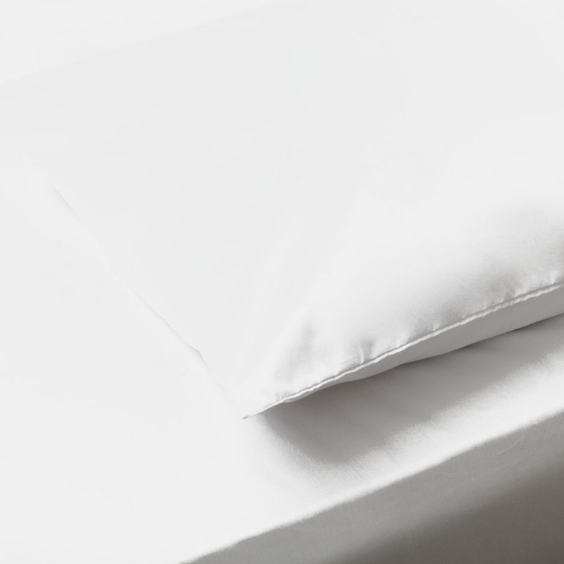 Belledorm Easycare Percale Continental Pillowcase, One Size In White