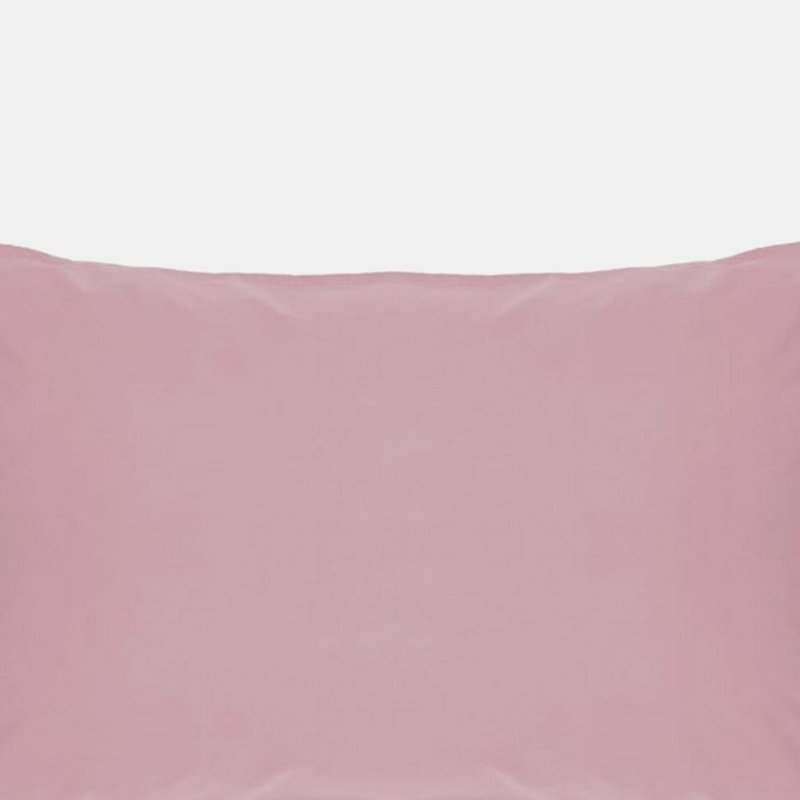 Belledorm Easycare Percale Housewife Pillowcase, One Size In Pink