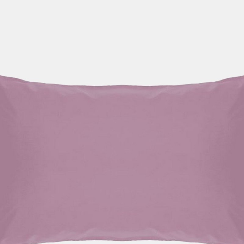Belledorm Easycare Percale Housewife Pillowcase, One Size In Pink