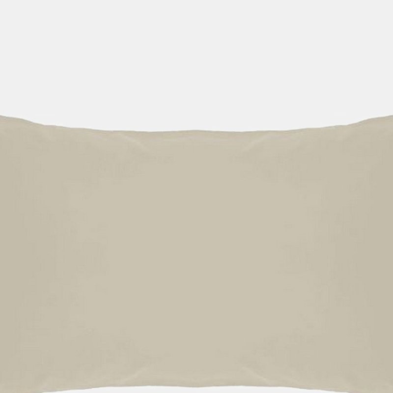 Belledorm Easycare Percale Housewife Pillowcase, One Size In Brown