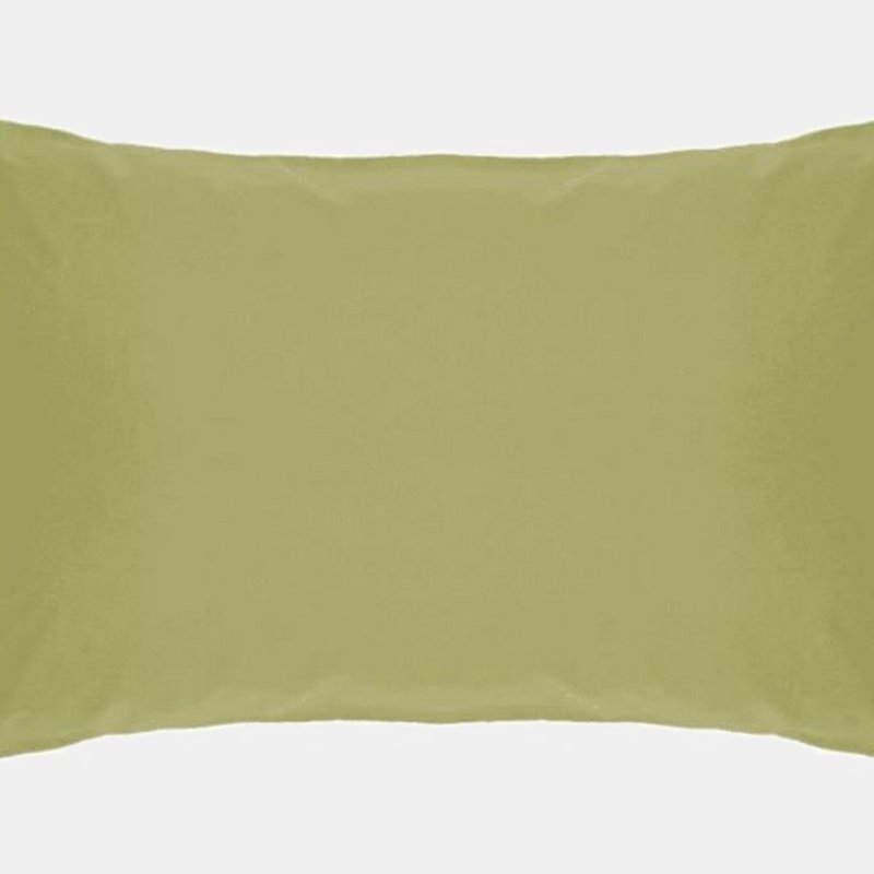 Belledorm Easycare Percale Housewife Pillowcase, One Size In Green