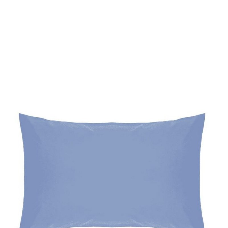 Belledorm Easycare Percale Housewife Pillowcase, One Size In Blue