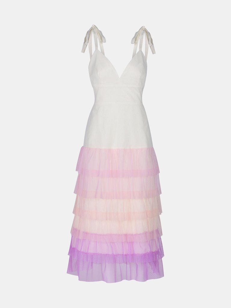 Angelica Maxi Dress - Rainbow - Rainbow