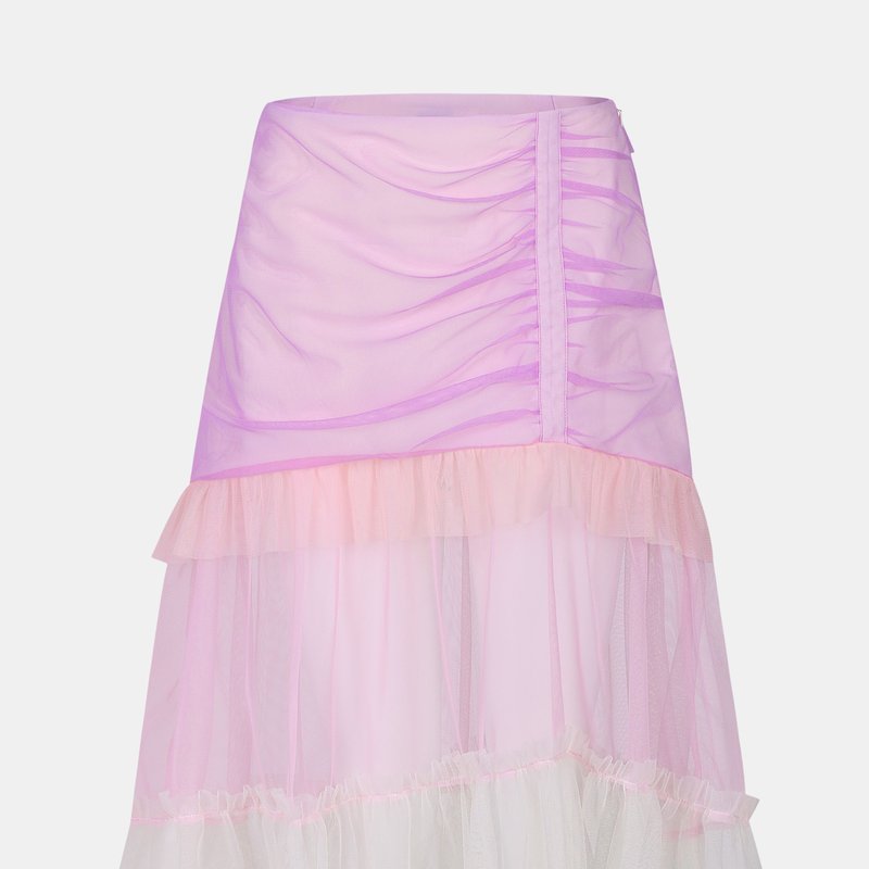 Bellevue The Label Angelica Skirt In Pink
