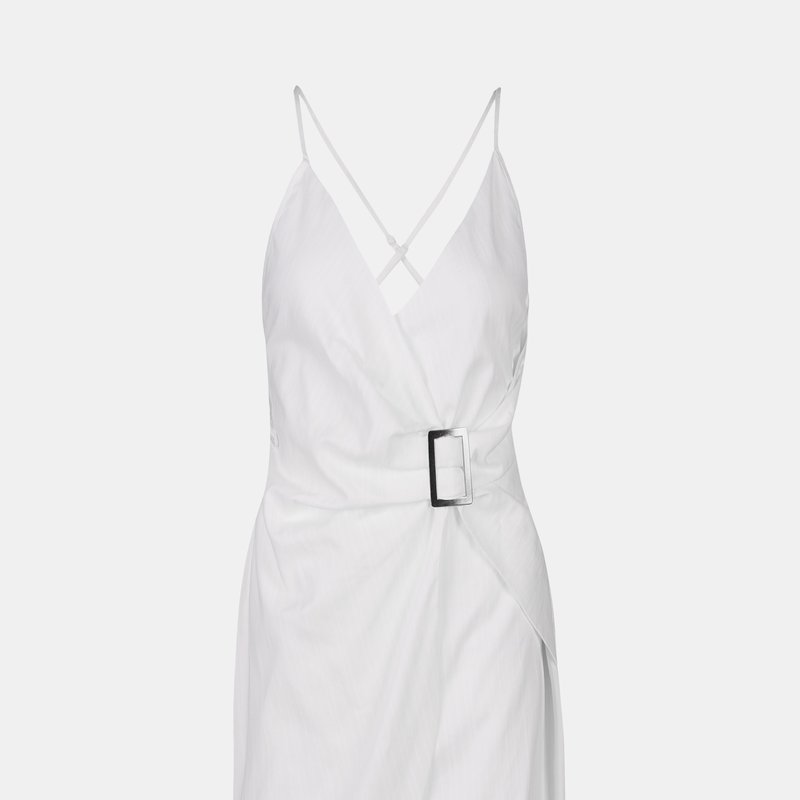 Shop Bellevue The Label Bianca Cami Dress In White