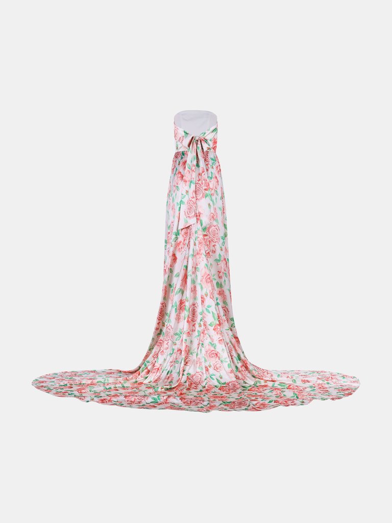 Fairytale Gown - Light Coral Rose
