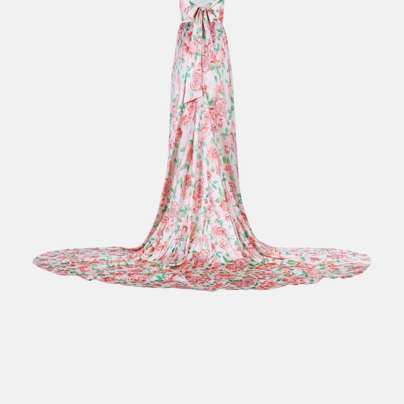 Shop Bellevue The Label Fairytale Gown In Pink