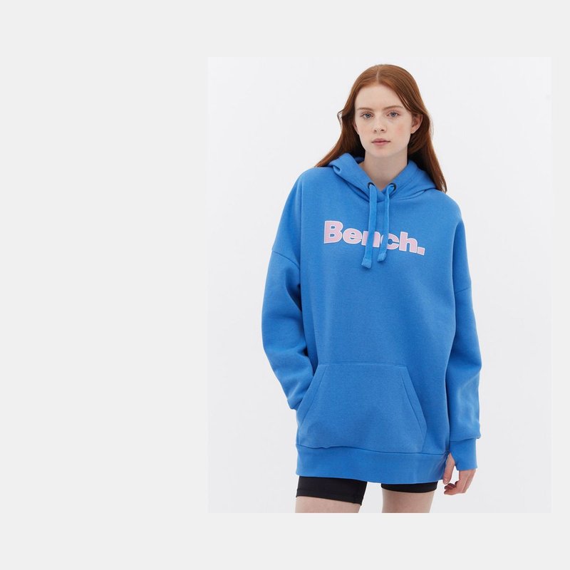 Bench Dna Dayla Oversize Hoodie In Blue