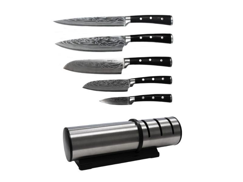 Berghoff Antigua 7pc Stainless Steel Cutlery Set With Sharpener