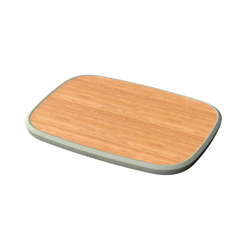 Berghoff Balance Bamboo Large Cutting Board 14.5", Recycled Material, Green In Neutral