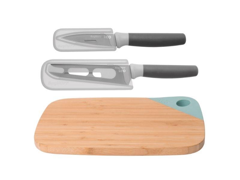 Shop Berghoff Leo 3pc Cutting Board And Knife Set
