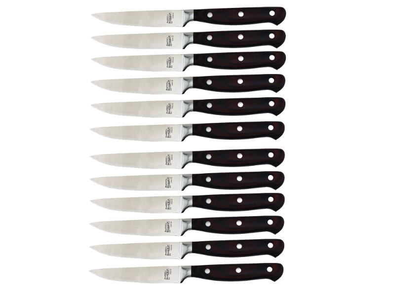 Berghoff Pakka 12pc Stainless Steel Steak Knife Set