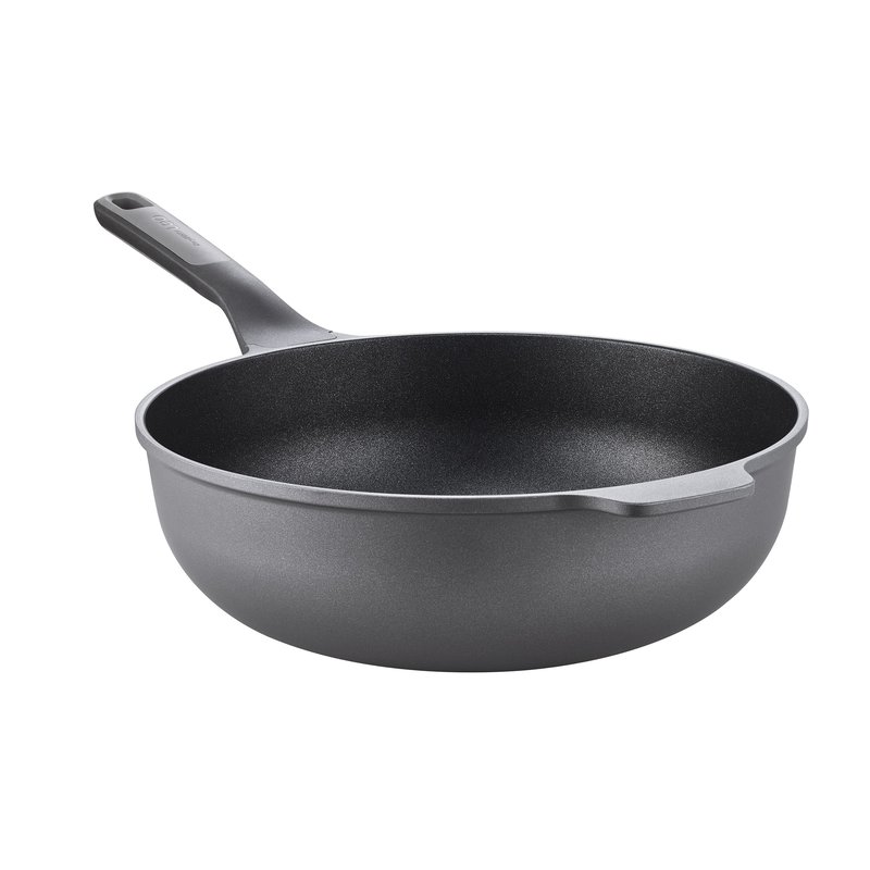 Shop Berghoff Stone 12" Non-stick Wok Pan 5.25qt., Ferno-green, Non-toxic Coating, Stay-cool Handle, Induction Coo