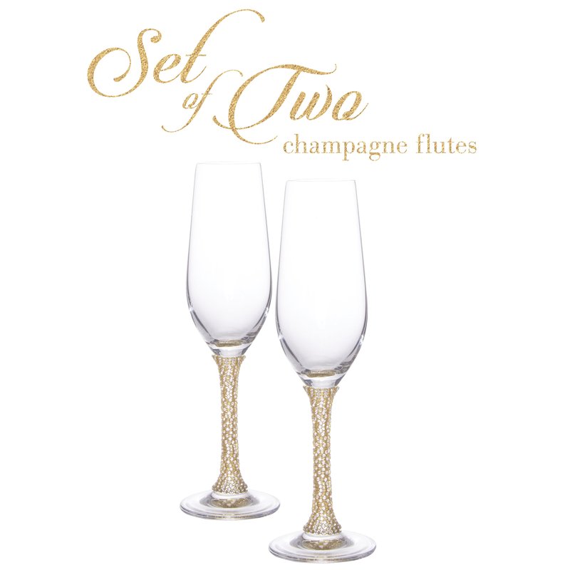 Shop Berkware Champagne Glasses Set Of 2
