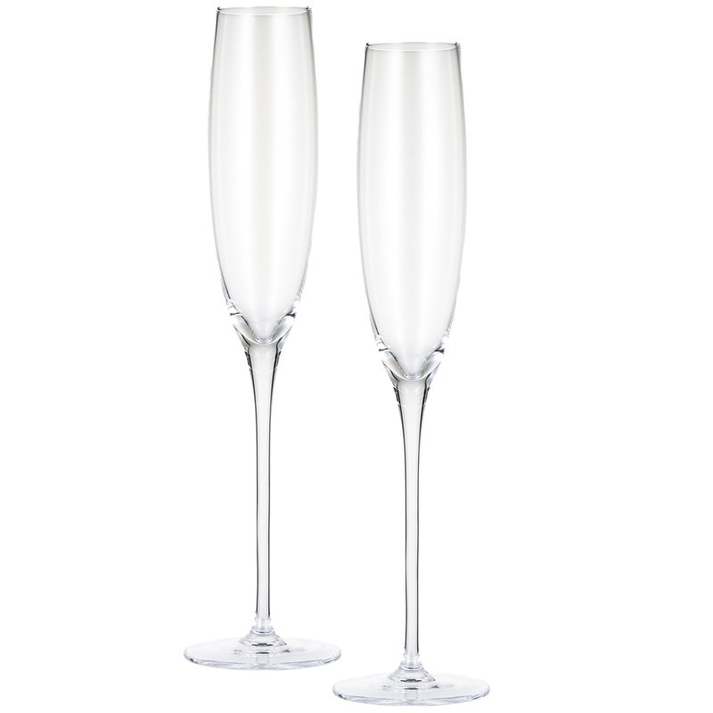 Berkware Classic Sparkling Champagne Glass, Set Of 2