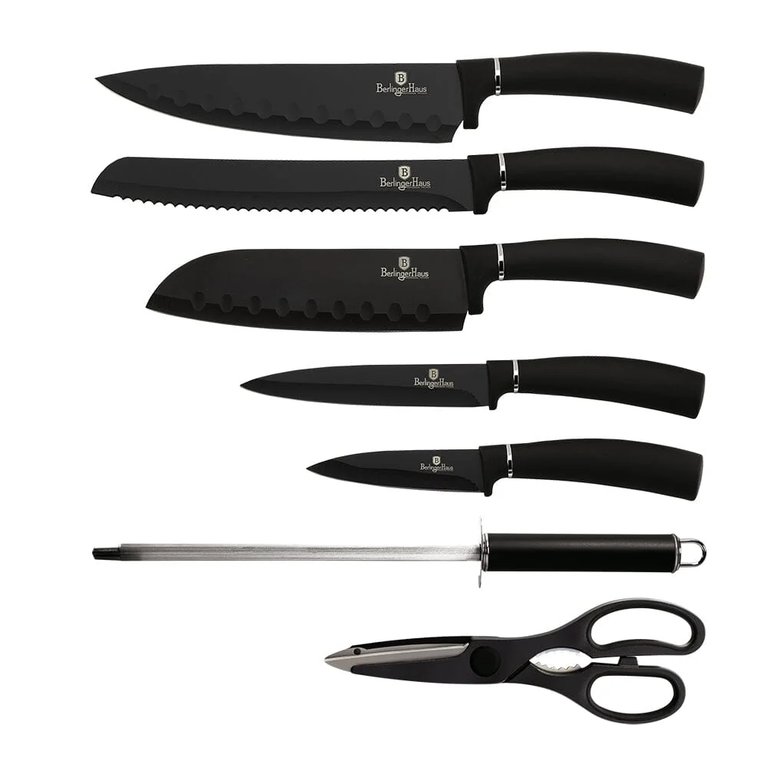 8-Piece Knife Set With Acrylic Stand
