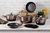 Berlinger Haus 10-Piece Kitchen Cookware Set Burgundy Noir Collection